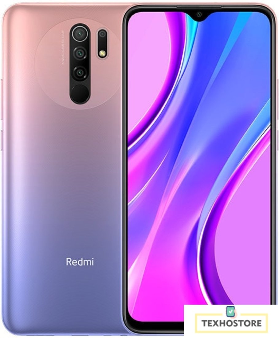 Смартфон Xiaomi Redmi 9 4GB/128GB китайская версия (розовый)